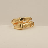 Vesta Arrow Statement Ring 3.44 Grams , 18KT Gold
